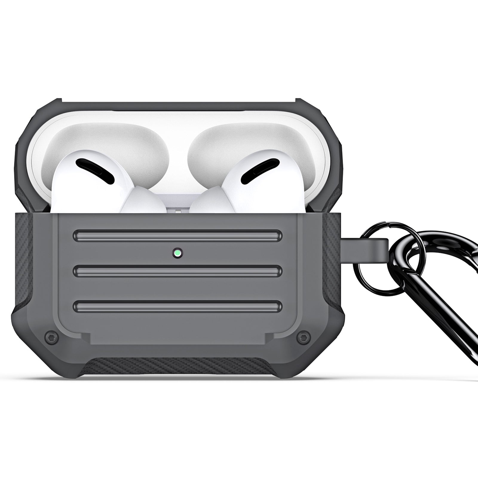 DUX DUCIS PECE Series for Apple AirPods Pro Earphone Case Rugged Protective Shell with Keychain DUX DUCIS PECE Series for Apple AirPods Pro Earphone Case Rugged Protective Shell with Keychain